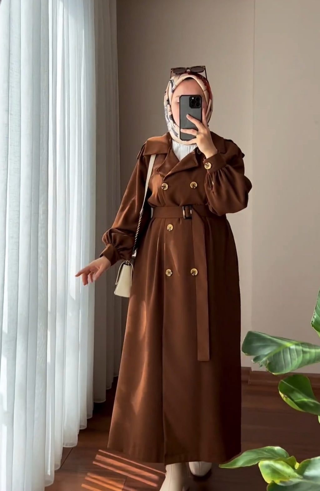 Trench Hijab 🤎🍂