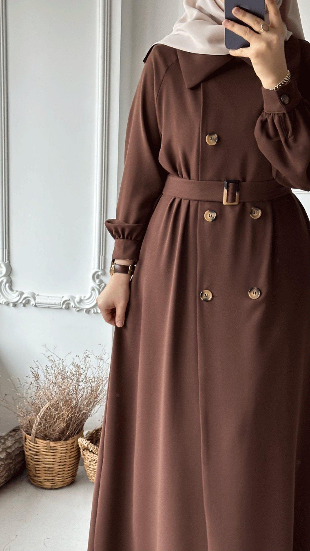 Trench Hijab 🤎🍂